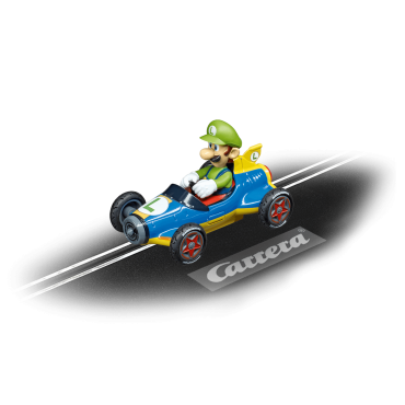 CARRO PARA PISTA ELÉTRICA AUTORAMA CARRERA GO NINTENDO MARIO KART MACH 8 - LUIGI ESCALA 1/43 CAR20064149